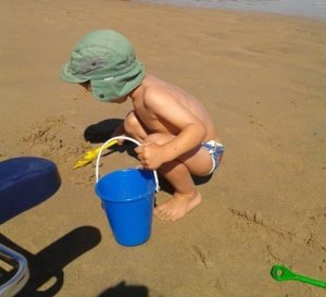 protección solar en niños