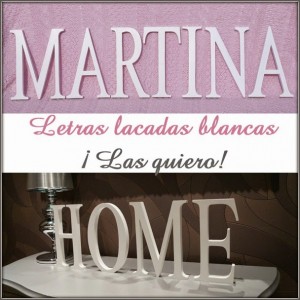 comprar letras madera blancas comprar letras