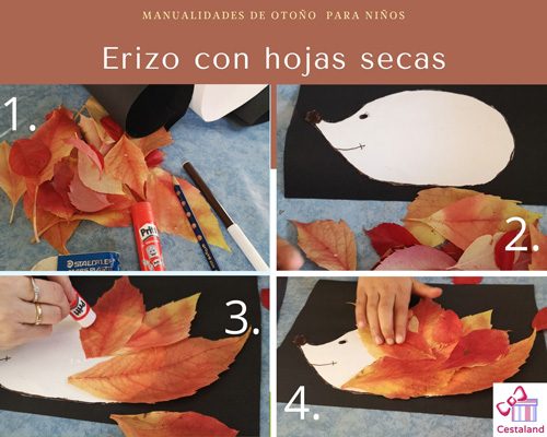 Mezclado Publicidad templar Manualidades para el otoño con niños - Blog de Cestaland