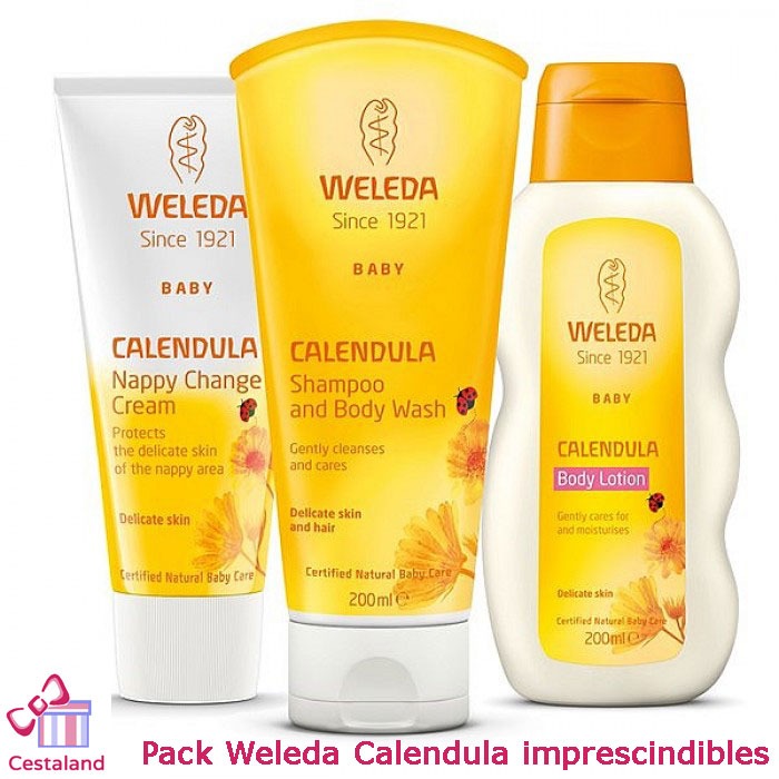 pack weleda bebe calendula 3 productos