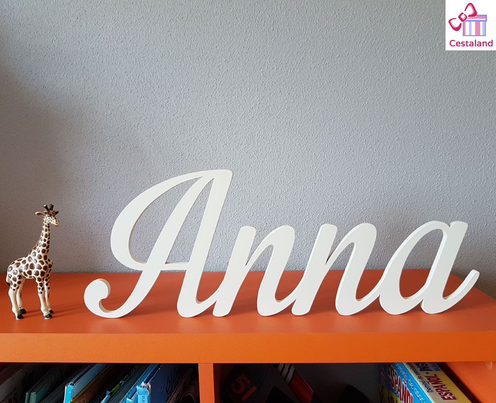 Comprar letras a medida en madera Anna