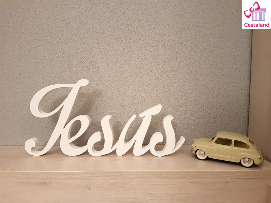 Jesús comprar letras de madera a medida